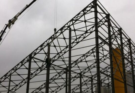 Gönen Yenilenebilir Enerji - Hümik Asit Binası 1 çelik yapılar