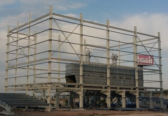 Emek Yağ - Ekstraksiyon 4 emek yağ, ektraksiyon binası, bandırna osb, çelik konstrüksiyon, çelik fabrika, çelik tesis, endüstriyel tesis