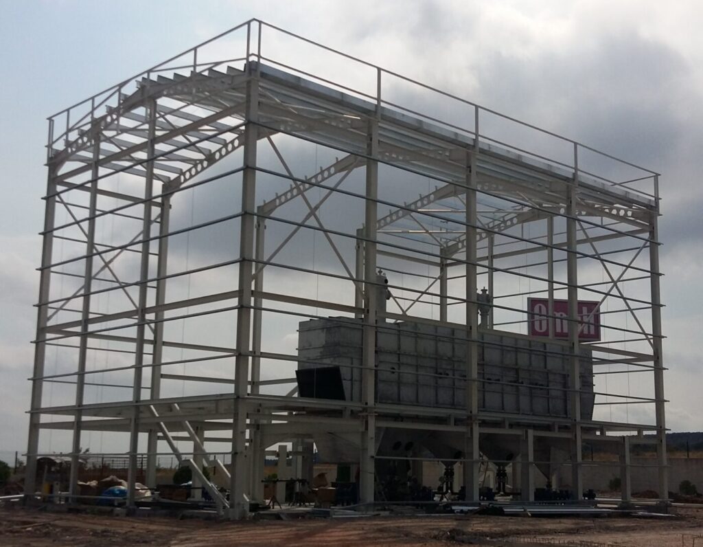 emek yağ, ektraksiyon binası, bandırna osb, çelik konstrüksiyon, çelik fabrika, çelik tesis, endüstriyel tesis