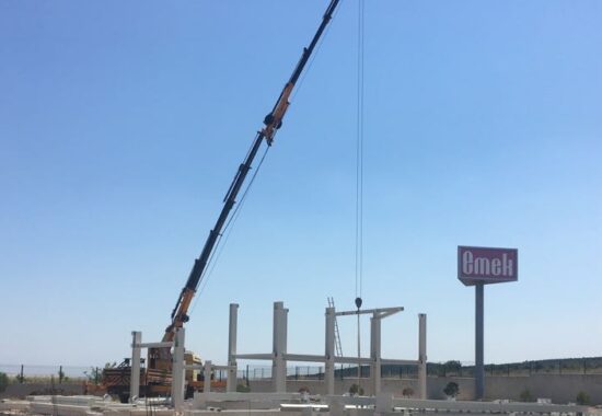 Emek Yağ - Ekstraksiyon 9 emek yağ, ektraksiyon binası, bandırna osb, çelik konstrüksiyon, çelik fabrika, çelik tesis, endüstriyel tesis