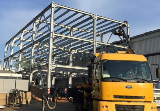 timsan, çok katlı çelik yapı