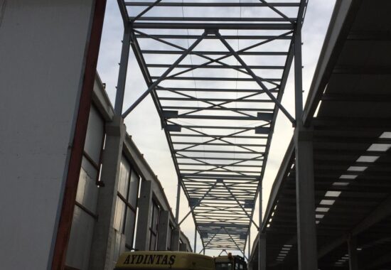 Hicri Ercili - 5 Adet Bina Yükseltme 1 Hicri Ercili, çelik çatı, çelik konstrüksiyon