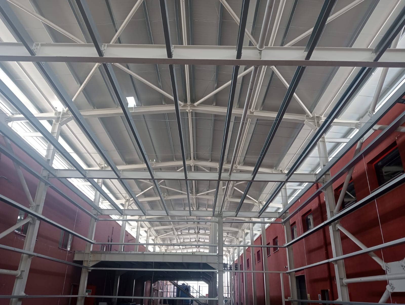 tat gıda - çelik fabrika - çatı kaplama