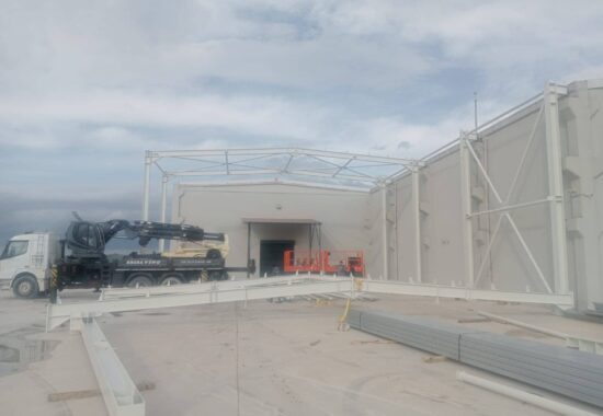 pfc gıda, potamya, ilave depo, çelik konstrüksiyon