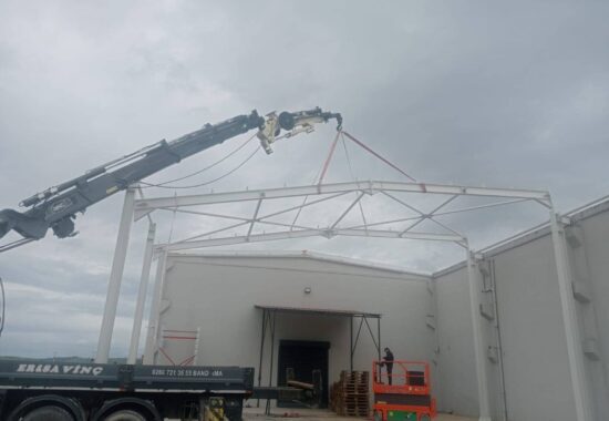 pfc gıda, potamya, ilave depo, çelik konstrüksiyon