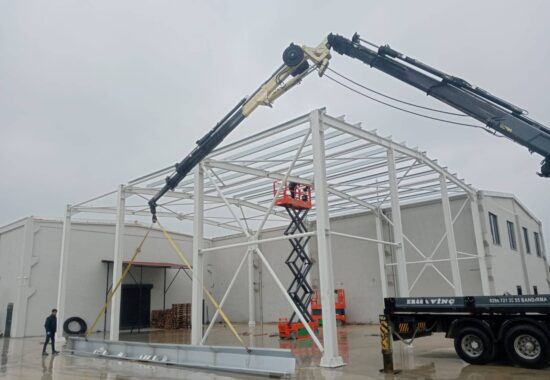 pfc gıda, potamya, ilave depo, çelik konstrüksiyon