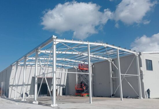 pfc gıda, potamya, ilave depo, çelik konstrüksiyon