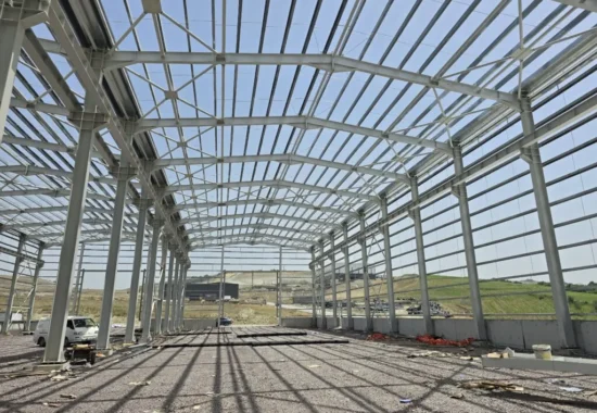 çelik çerçeve yapı sistemleri olarak yapmış olduğumuz Altınova Metal çelik konstrüksiyon fabrika.